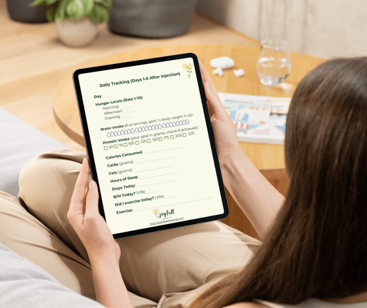 Wellness & Progress Journal for Women Using New Health Tools - Digital